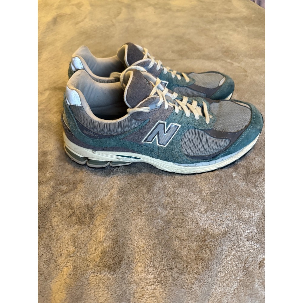 New Balance 2002R Slate Grey Rain Cloud Suede Mesh Sneakers M2002REM Mens 12
